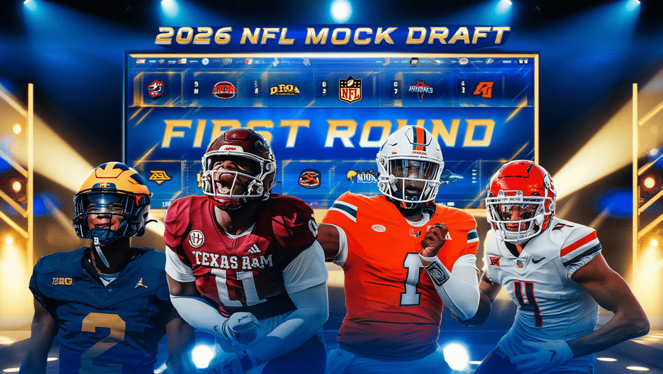 2026 NFL Mock Draft: Rams Select Matthew Stafford’s Successor, WRs Fly Off the Board, and More